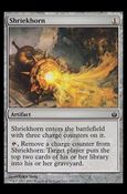 Magic the Gathering: Mirrodin Besieged (Base Set) card 130 Shriekhorn