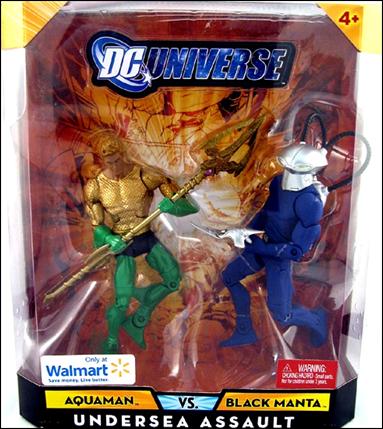 DC Universe Classics (2-Packs) figure 14 Aquaman vs Black Manta (Undersea Assault)