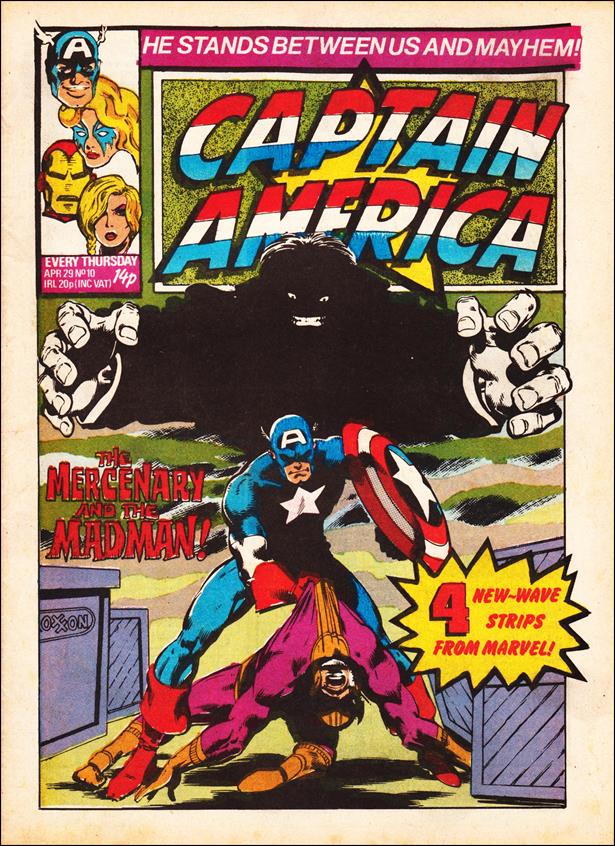 Captain America (UK) issue 10