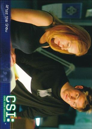CSI: Crime Scene Investigation - Series Two (Base Set) card 33 After the Show