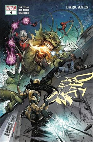 Dark Ages (2021) issue 4 Iban Coello Cover