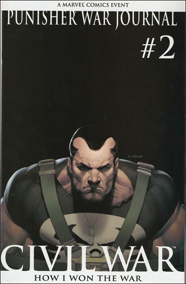 Punisher War Journal (2006) issue 2-B White Border (2nd Printing)