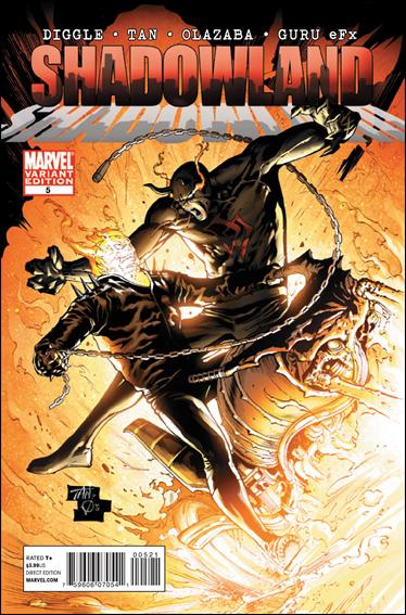 Shadowland (2010) issue 5-B Billy Tan 1:15 Cover