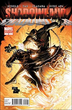 Shadowland (2010) issue 5-B Billy Tan 1:15 Cover