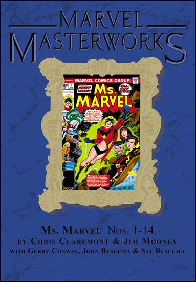 Marvel Masterworks: Ms. Marvel issue 1-B Marble Dust Jacket Vol 211