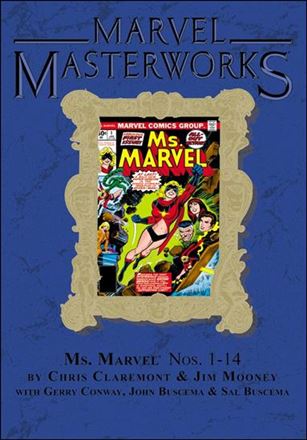 Marvel Masterworks: Ms. Marvel issue 1-B Marble Dust Jacket Vol 211