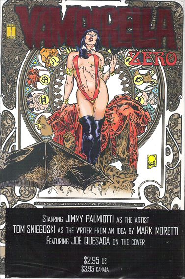 Vampirella (1992) issue 0 Polybagged Red Foil Cover