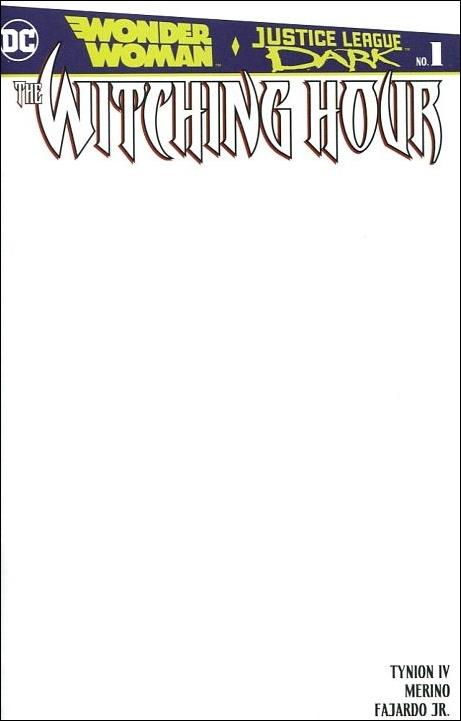 Wonder Woman & Justice League Dark: The Witching Hour issue 1-C Blank/Sketch Cover