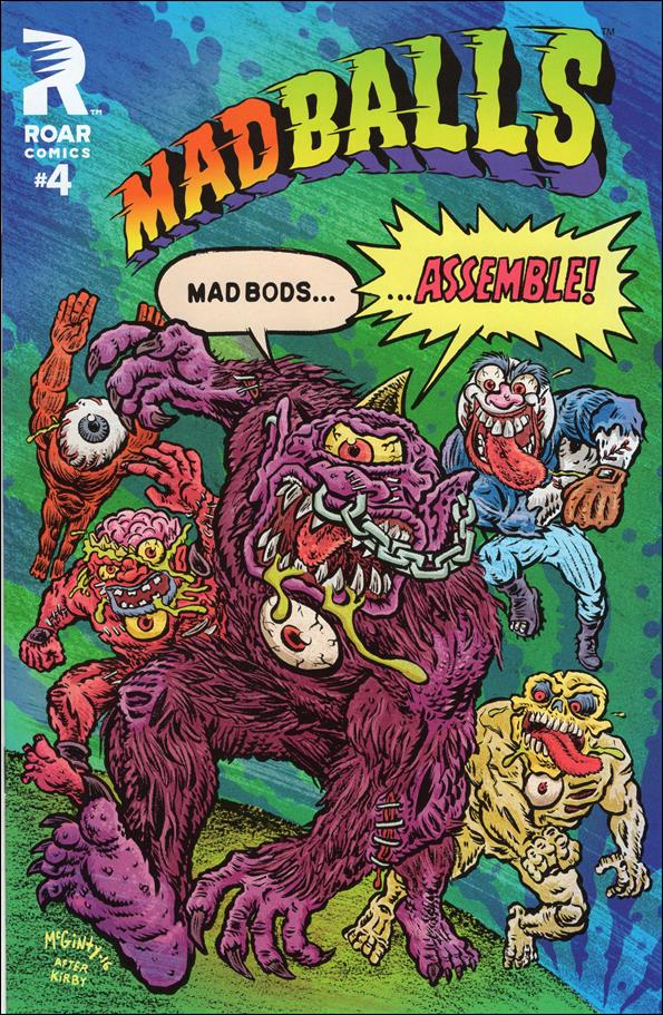 Madballs (2016) 4-A by Roar Comics