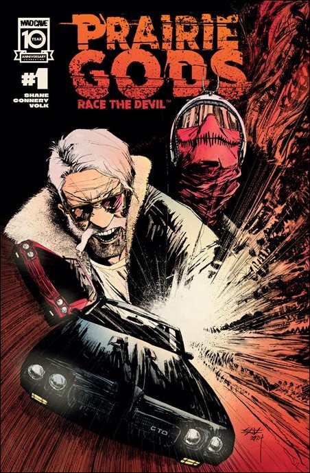 Prairie Gods issue 1 Shane Connery Volk Cover