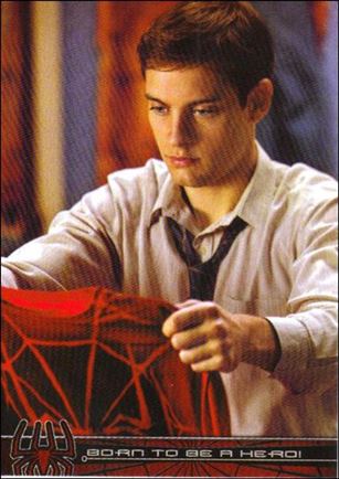 Spider-Man: The Movie (Base Set) card 38 Born To Be A Hero!