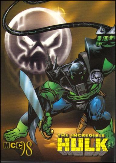 Marvel Creators Collection '98 (Base Set) card 9 Incredible Hulk: War