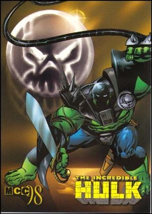 Marvel Creators Collection '98 (Base Set) card 9 Incredible Hulk: War