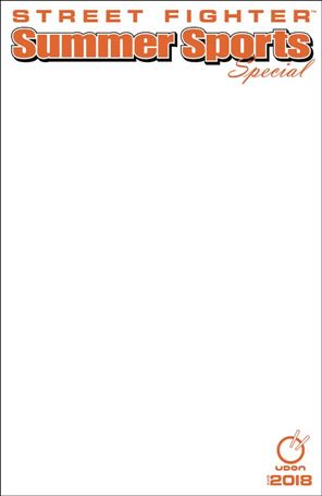 Street Fighter Summer Sports Special issue 1-D Blank Cover