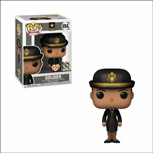Pop! Army figure nn5 Soldier (colored female suit)