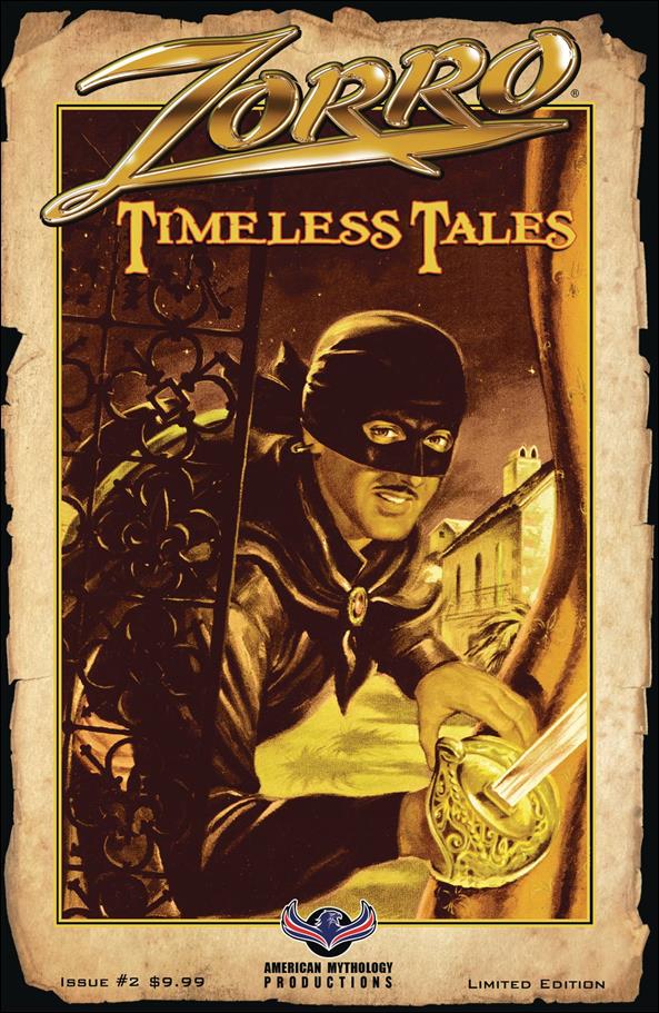 Zorro: Timeless Tales issue 2-B Pulp Cover 1/350