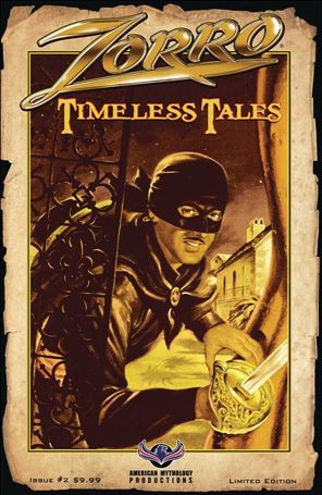 Zorro: Timeless Tales issue 2-B Pulp Cover 1/350
