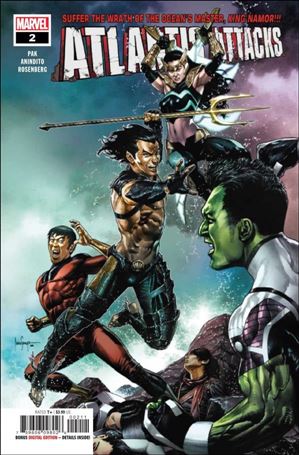 Atlantis Attacks issue 2 Mico Suayan Cover