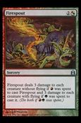 Magic the Gathering: Commander (Base Set) card 199 Firespout
