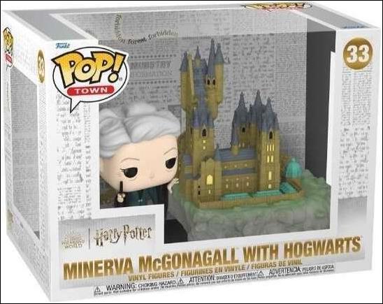 POP! Town figure 33 Minerva McGonagall with Hogwarts