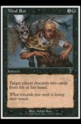 Magic the Gathering: 7th Edition (Base Set) card 147 Mind Rot