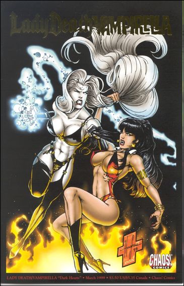 Lady Death/Vampirella issue 1-B Gold Foil Cover