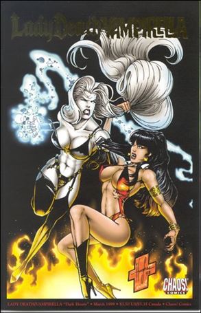 Lady Death/Vampirella issue 1-B Gold Foil Cover