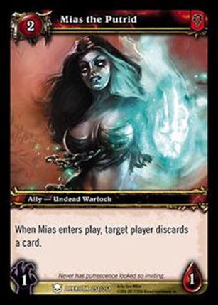 World of Warcraft: Heroes of Azeroth (Base Set) card 251 Mias the Putrid