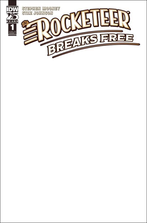 Rocketeer: Breaks Free issue 1-C Blank/Sketch Cover