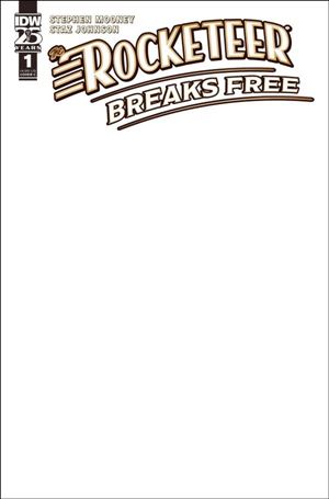 Rocketeer: Breaks Free issue 1-C Blank/Sketch Cover