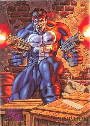 1995 Marvel Masterpieces (Base Set) card 81 Punisher