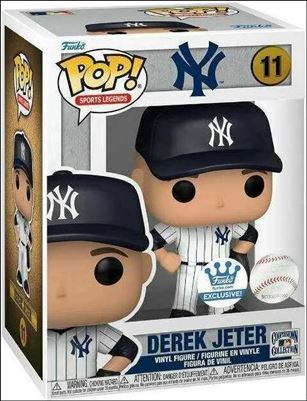 POP! Sports Legends figure 11 Derek Jeter Funko Shop Exclusive