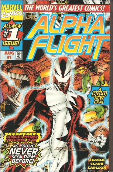 Alpha Flight (1997) issue 1-B Dynamic Forces (signed by Steven Seagle) 1/250