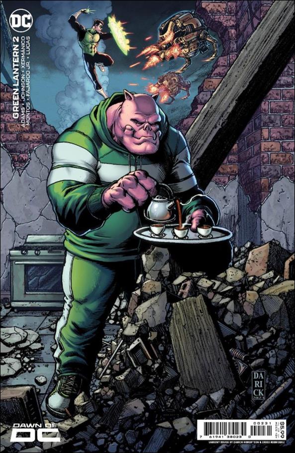 Green Lantern (2023) issue 2-C Darick Robertson Cardstock Cover
