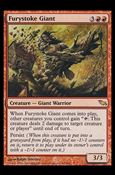 Magic the Gathering: Shadowmoor (Base Set) card 93 Furystoke Giant