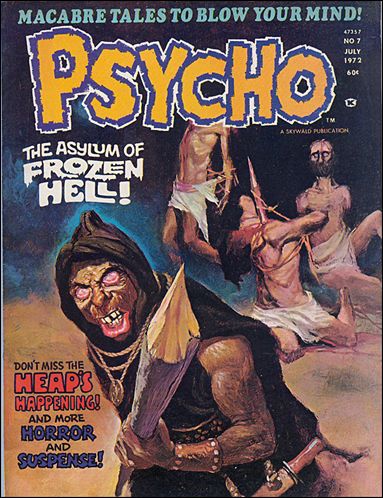 Psycho (1971) issue 7 Vicente Segrelles Cover