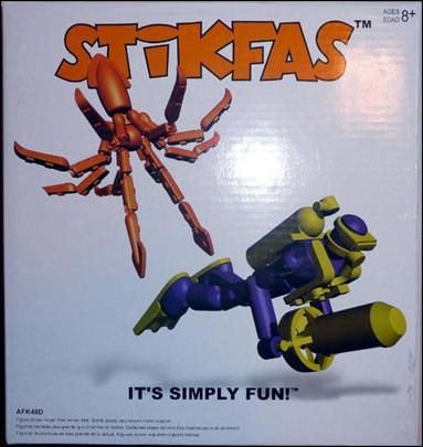 Stikfas Deluxe Pack figure 4 Alpha Male Diver with Octopus