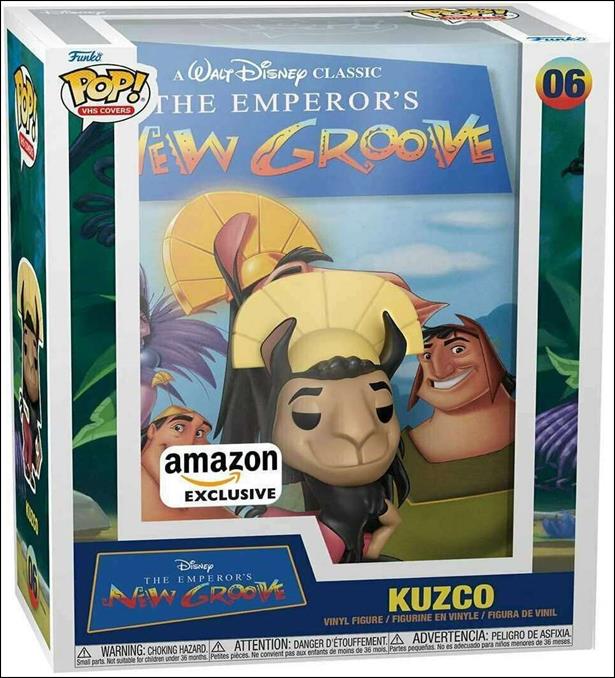 POP! VHS Covers figure 6 Kuzco Amazon Exclusive