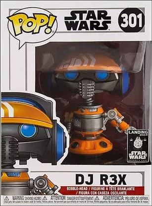 POP! Star Wars figure 301 DJ R3X Star Wars Galaxy's Edge Exclusive