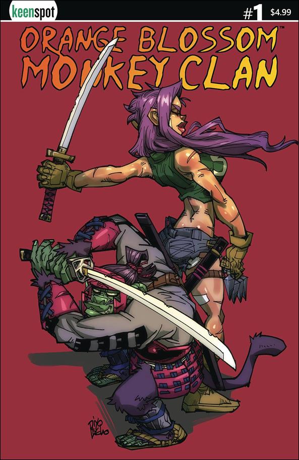 Orange Blossom Monkey Clan issue 1-B Hirano Piyotycho Cover