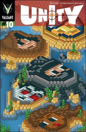 Unity (2013) issue 10-B Donovan Santiago #ValiantCraft Cover