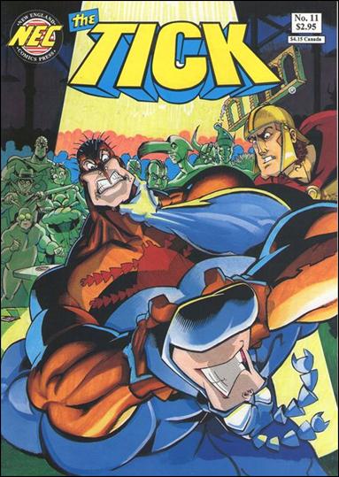 Tick (1988) issue 11-D Yellow & Blue Logo Cover (4th Printing)