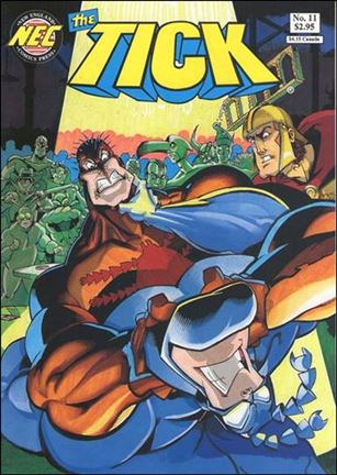 Tick (1988) issue 11-D Yellow & Blue Logo Cover (4th Printing)