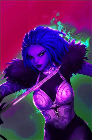 Red Sonja: Red Sitha issue 3-K Leirix Li 1:10 Virgin Ultraviolet Cover
