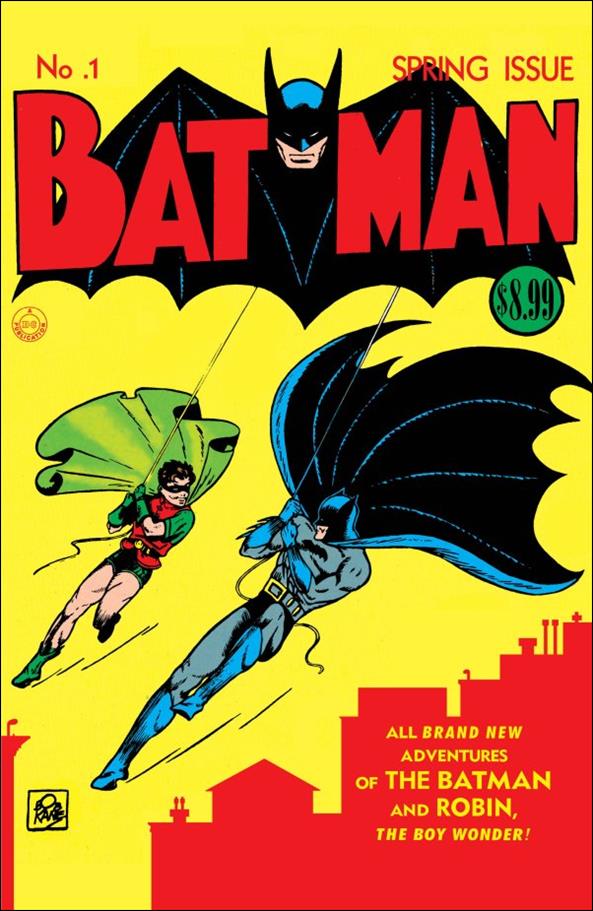Batman (1940) issue 1-F Facsimile Edition (2023) Foil Cover