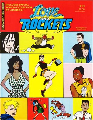 Love and Rockets (1982/09) issue 10