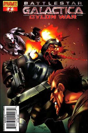 Battlestar Galactica: Cylon War issue 2 Stephen Segovia 3:4 Cover