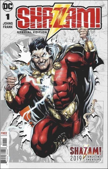 Justice League (2011) issue 0-F Gary Frank Shazam Special Edition Cover
