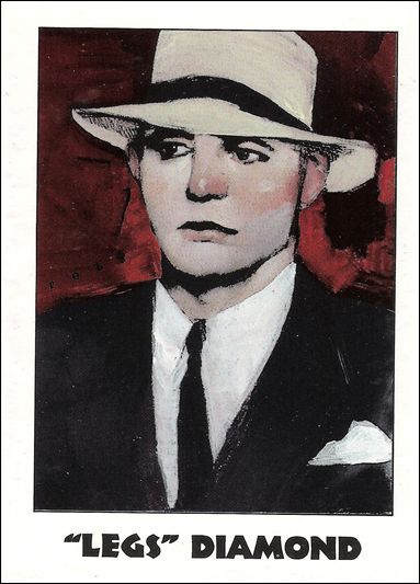 True Crime (Base Set) card 43 "Legs" Diamond