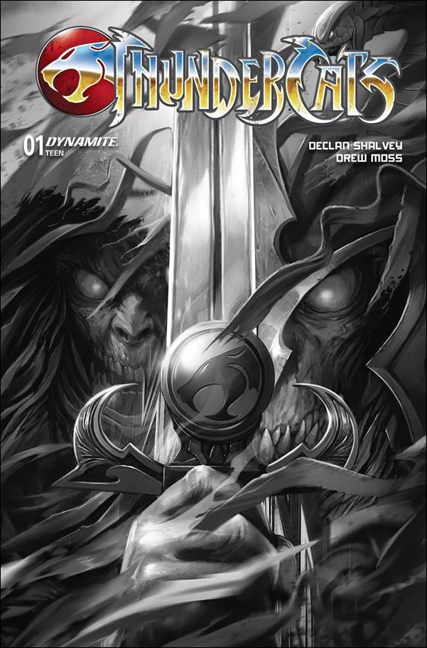 Thundercats (2024) issue 1-ZF Francesco Mattina 1:10 B&W Cover